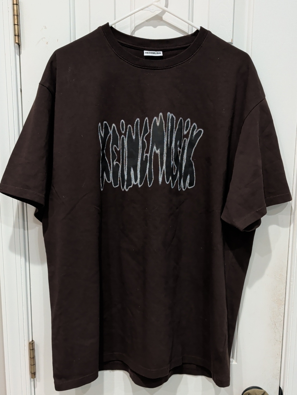 Men's Black Graphic Tee with KEINEMUSIK Logo